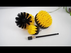 Populer Kuning Lembut Bristles 5 Piece Bor Pembersih Set Sikat