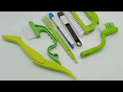 7pcs set sikat jendela hijau