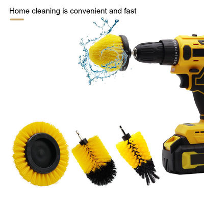 Pemasok Pabrik 4pcs Dill Pembersih Sikat Tile Sikat Bor Scrub Sikat