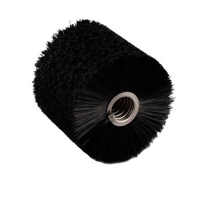 PBT Nylon Spiral Industrial Cleaning Brushes Roller Untuk Grinding