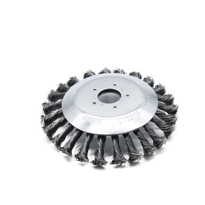 Wire Wheel Cup Twisted Knot Steel Wire Brush Disesuaikan