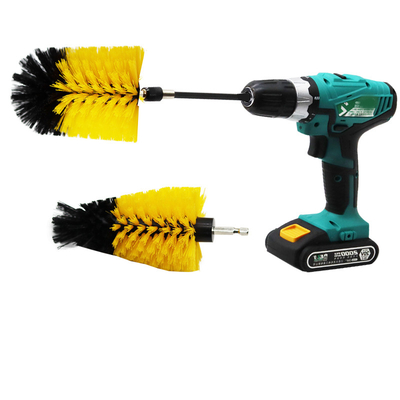 Pp Wire Car Auto Detailing Drill Brushes Set 6 Pcs