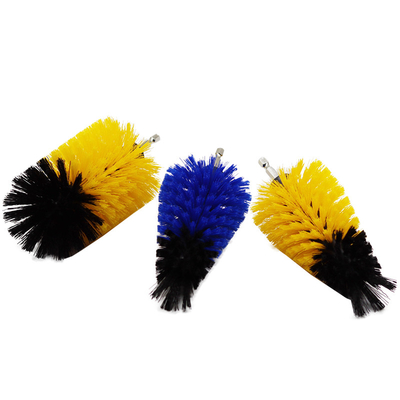 Pp Wire Car Auto Detailing Drill Brushes Set 6 Pcs