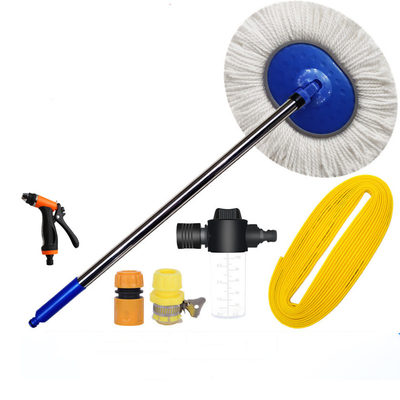 Rotating Chenille Cleaning Long Handle Microfiber Car Wash Mop Kit Multifungsi
