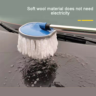 Rotating Chenille Cleaning Long Handle Microfiber Car Wash Mop Kit Multifungsi
