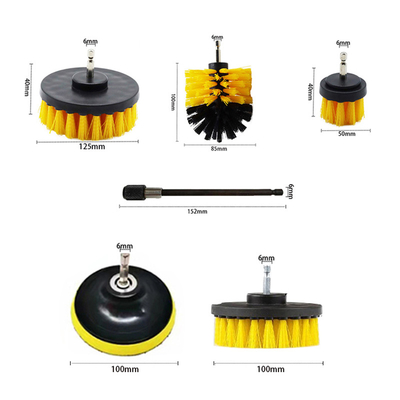 Set Kuas Scrubber Pengeboran Khusus Untuk Semua Tujuan Bersih