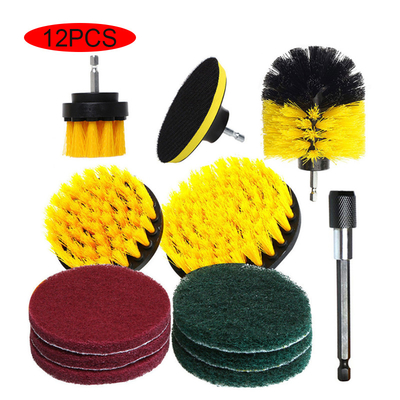Set Kuas Scrubber Pengeboran Khusus Untuk Semua Tujuan Bersih