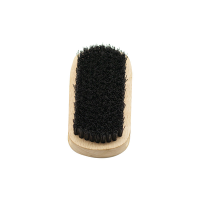 Disesuaikan Solid Wooden Handle Shoe Brush Multi Purpose Menghilangkan noda