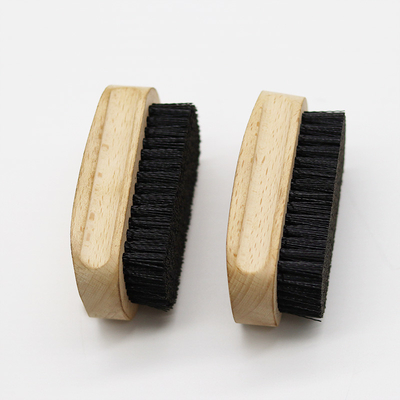 Disesuaikan Solid Wooden Handle Shoe Brush Multi Purpose Menghilangkan noda