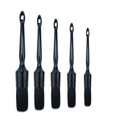 PP Car Detail Brush 5 Pack Auto Hitam Detail Pembersih Brush