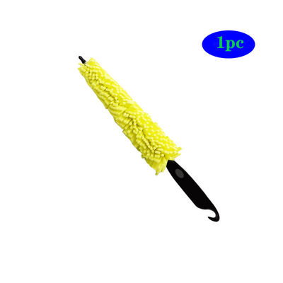 Plastik Handle Kendaraan Pembersih Sikat Roda Mobil Cuci Sikat Mobil Cuci Spons Alat