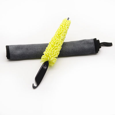 Plastik Handle Kendaraan Pembersih Sikat Roda Mobil Cuci Sikat Mobil Cuci Spons Alat
