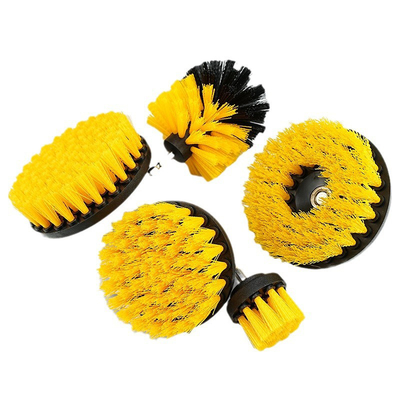 Populer Kuning Lembut Bristles 5 Piece Bor Pembersih Set Sikat