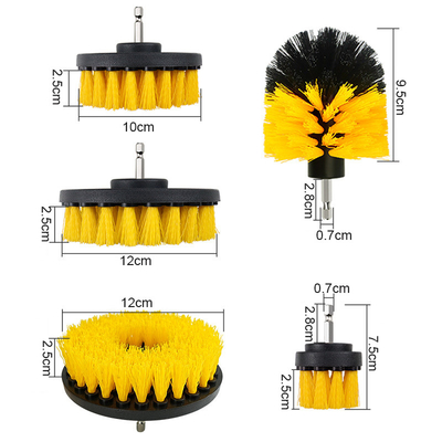 5pcs Bor Pembersih Sikat Power Scrubber Sikat Mobil Pembersih Sikat Set
