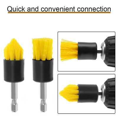 2pcs Multifunctional Electric Spin Scrubber Cleaning Brush Drill Brush Set