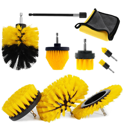 10pcs Pembersih Bor Untuk Sikat Attachment Set Rumah Tangga Sikat Bor Kit Untuk Dapur