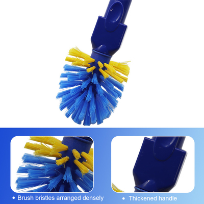 Berkualitas Tinggi Long Handle Plastik Bersih Sikat Untuk Kolam Renang