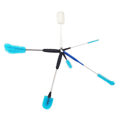 Set sikat cuci botol dengan pegangan panjang Pp Bristles untuk sikat cuci botol
