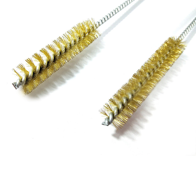 Kuas Pipa Sikat Lubang Dalam Pembersih Sikat Kuningan Karat Sikat Polishing Dan Polishing Deburring Diskon besar