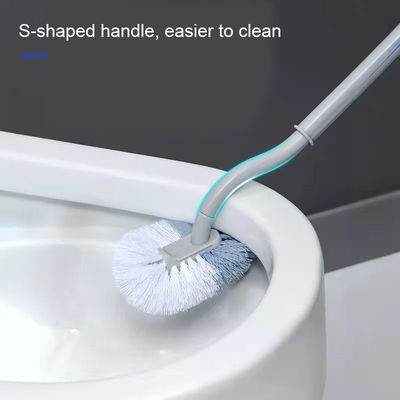 Handuk panjang bersih tidak mati sudut toilet sikat rumah tangga dinding menggantung dan rambut lembut S-bentuk pegangan