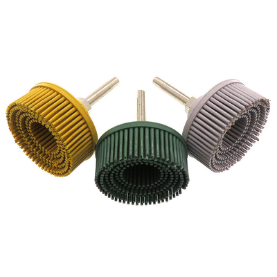 Sikat Jarum Siklon Kecil 2 &quot;50Mm Roda Pemoles Sikat Pemoles Kecantikan Pembersih Mobil
