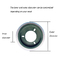 Hog Bristle 4in Abrasive Nylon Wheel Brush Untuk Mesin Pencelupan Tekstil
